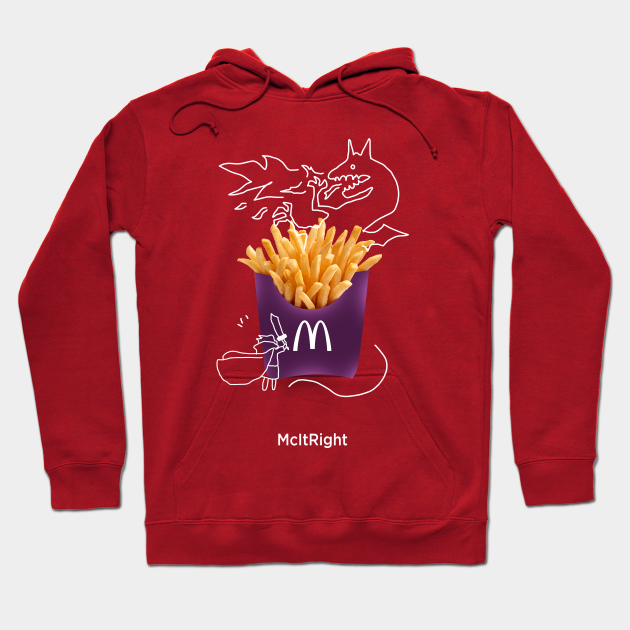 î€€btsî€ x î€€mcdonaldî€ exclusive î€€merchî€ fanmade 2 - î€€Btsî€ X Mcd - Hoodie TeePublic